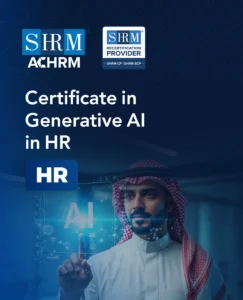 Certificate in Generative AI in HR